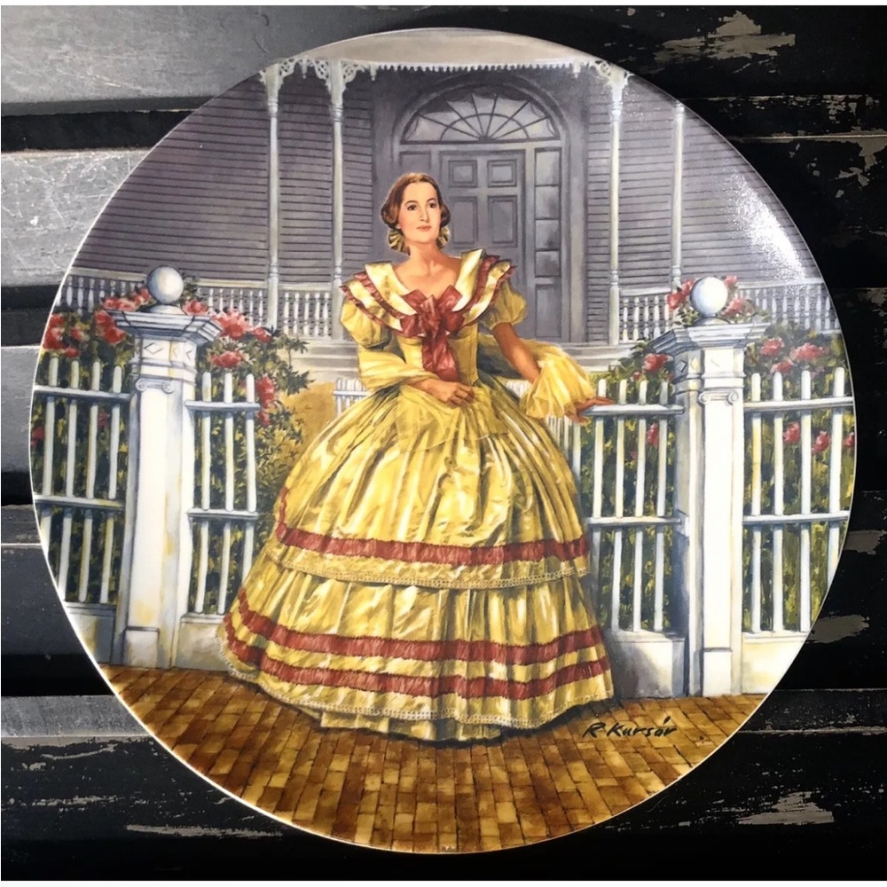 KNOWLES Gone With The Wind Ltd Ed Collector Plate